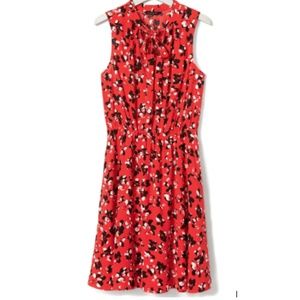 Gorgeous BR red sleeveless dress!